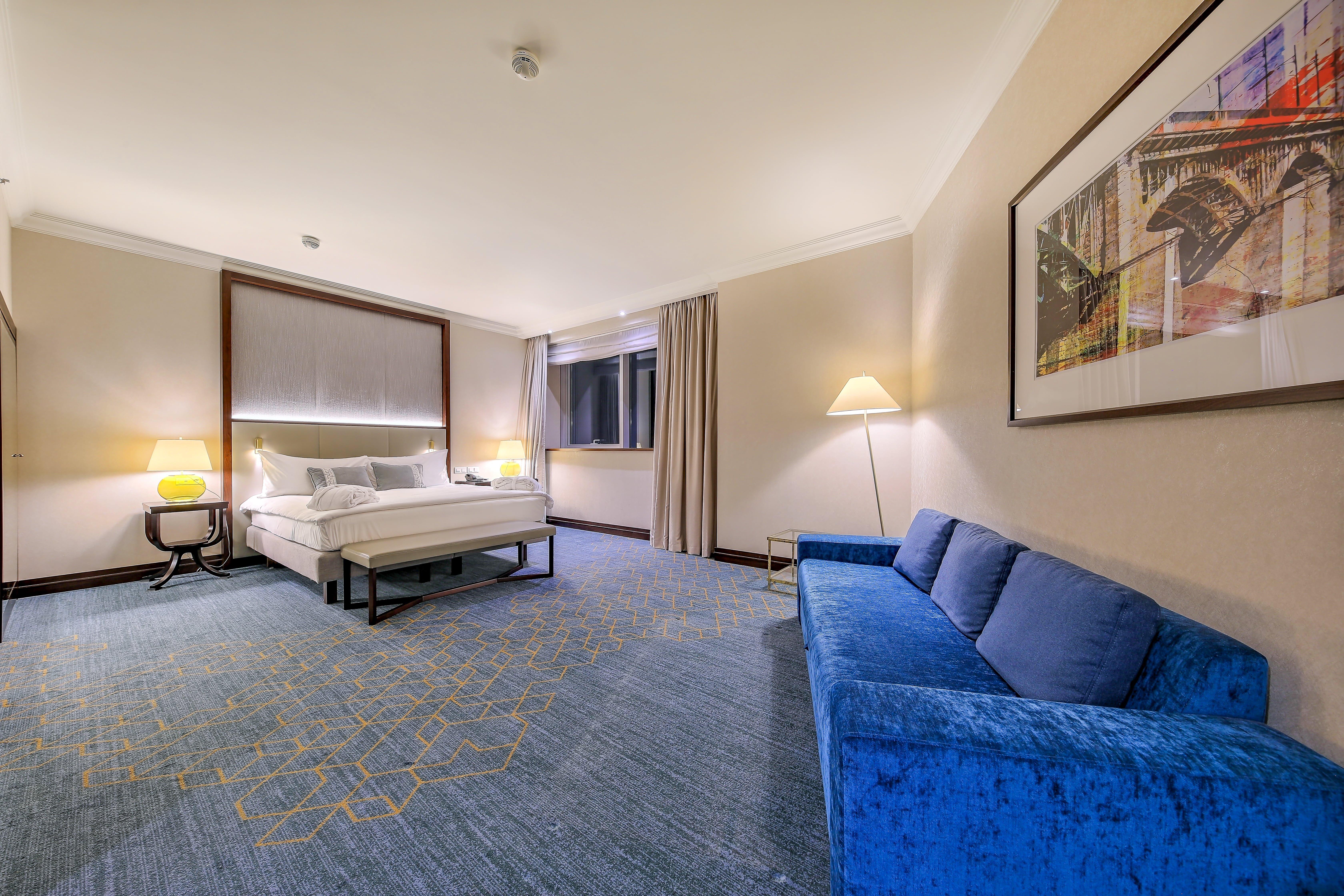 Hotel Intercontinental Warszawa By Ihg Exterior foto A room at the hotel