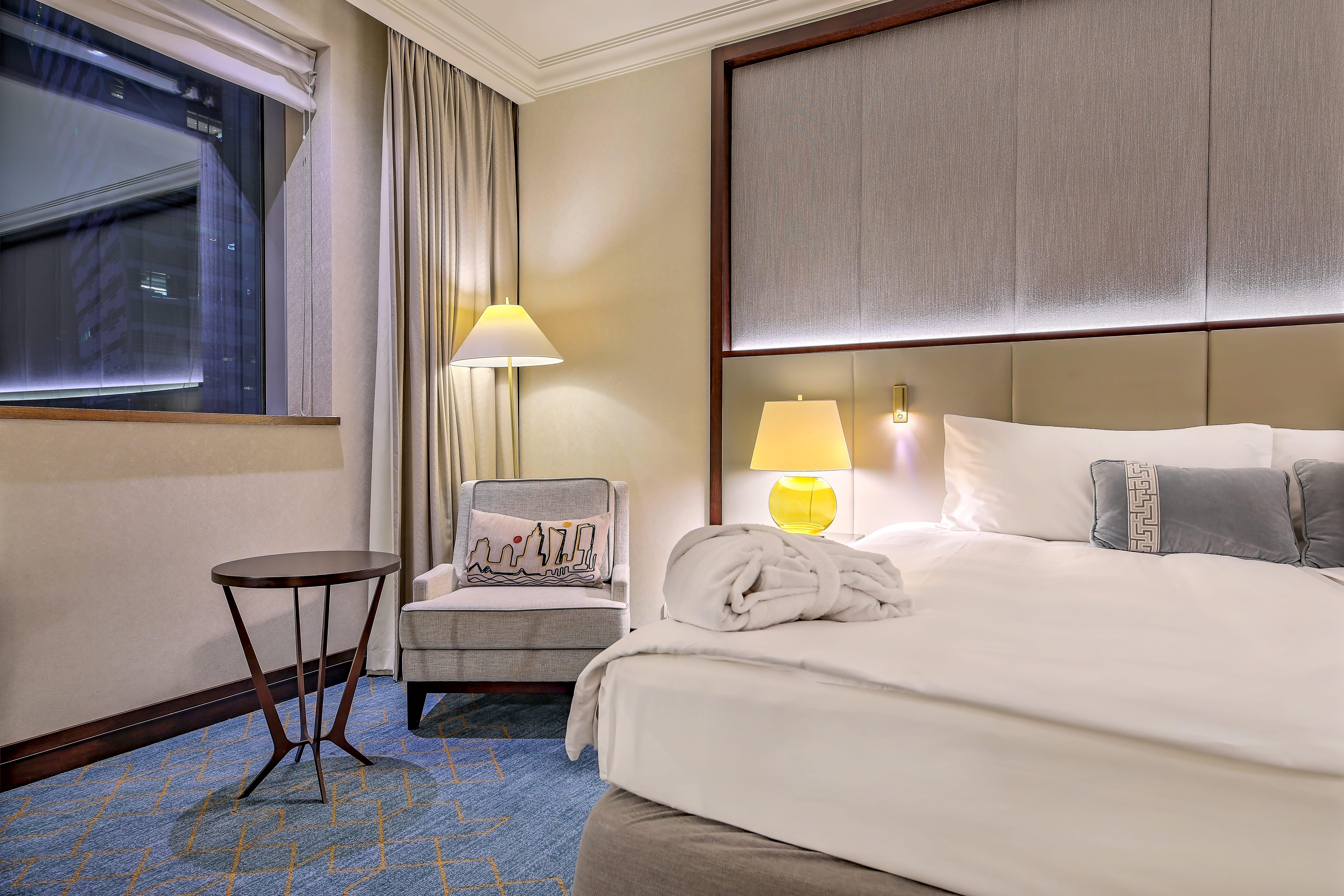 Hotel Intercontinental Warszawa By Ihg Exterior foto A room at the hotel